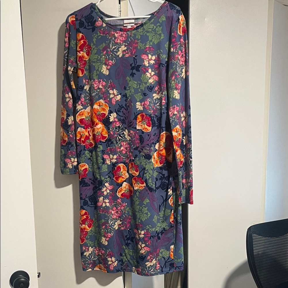 LuLaRoe Multicolor Floral Dress